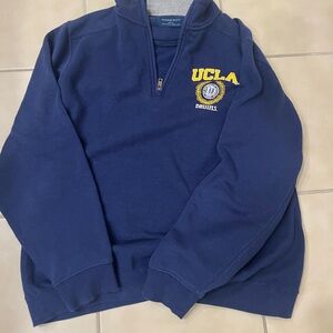 Blue UCLA Bruins Quarter-Zip Sweater